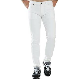 👉 Spijkerbroek W36 W35 W34 male wit Jeans Oa14