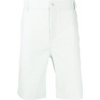 👉 Bermuda W34 W30 W31 W32 male groen Classic 4 Pockets Stripe