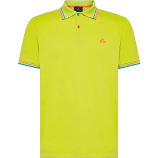 👉 Poloshirt l male geel Polo shirt