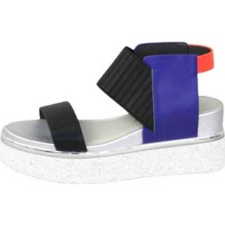 👉 Vrouwen blauw Sandalia elastico sport