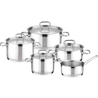 👉 RVS Tescoma Home Profi Kookpannenset - 5 Delig 8595028418873