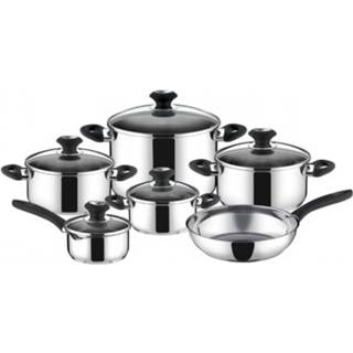 👉 RVS Tescoma Presto Kookpannenset - 6 Delig Met Glazen Deksels 8595028430783