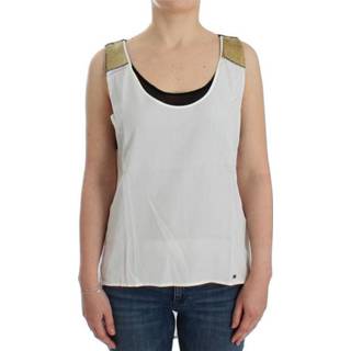 👉 Sleeveless m vrouwen wit top