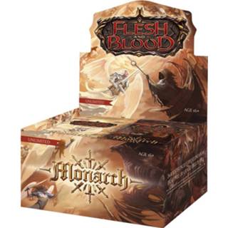 👉 Engels flesh & Blood TCG - Monarch Unlimited Boosterbox 9421905459426