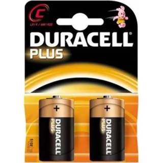 👉 Batterij nederlands batterijen Duracell Plus Power C MN1400 / LR14 (2 stuks) 5000394019089