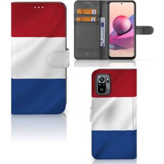 Nederlandse vlag Xiaomi Redmi Note 10S | 10 4G Bookstyle Case 8720632683847