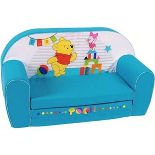 👉 Sofa blauw katoen junior Disney uitklapbare Winnie 42 x 77 cm polykatoen 5400868009613