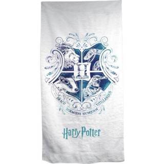 👉 Strandlaken wit grijs katoen junior Harry Potter 140 x 70 cm wit/grijs 5407007982721