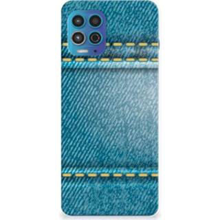 Spijkerbroek silicone Motorola Moto G100 Back Cover Jeans 8720632192899