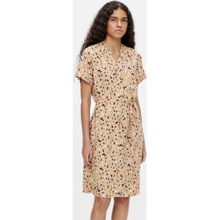 👉 Blousejurk viscose vrouwen beige 'Birdy' 5713787795261