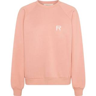 👉 Sweater l vrouwen roze Oversized Sweatshirt