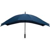 👉 Falcone Duo-paraplu Handopening 148 X 99 Cm Blauw