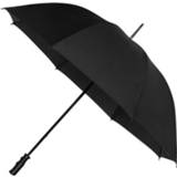 👉 Golf paraplu kunststof polyester zwart Impliva Golfparaplu Windproof 125 Cm 8713414815871