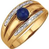 👉 Damesring blauw zilver vrouwen echt KLiNGEL 4055707100498