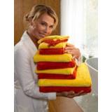 👉 Bruin groen geel grijs turkoois roze ecru polyester effen unisex heerlijk rul Handdoekenset Berlin Webschatz terra/geel 4055705731243 4055705731434 4055705731441 4055705731458 4055706689826