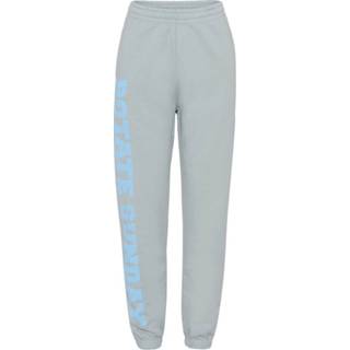 👉 Sweatpant large m vrouwen blauw Sweatpants Print