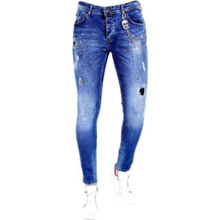 👉 Stretch jean w30 w29 w38 w36 w33 w31 w32 w34 male blauw Exclusive Super Jeans