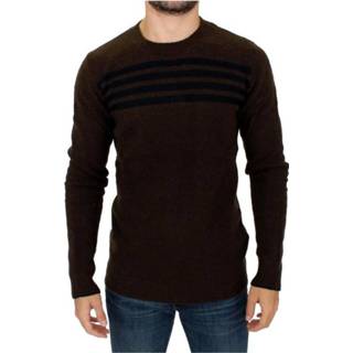 👉 Sweater XL male bruin Striped crewneck