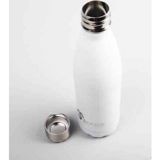 👉 Wit RVS Made Sustained Knight Bottle - 500 ml, Snow White