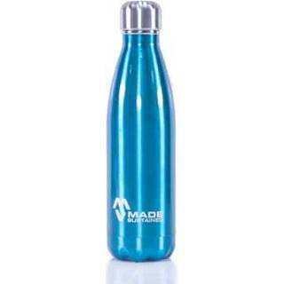 👉 Blauw RVS Made Sustained Knight Bottle - 500 ml, Blue Sky