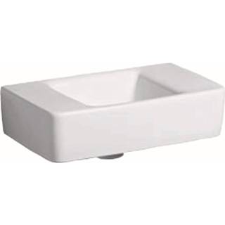 👉 Fontein keramiek wit Geberit Renova Plan compact zonder kraangat overloop 40x25x15cm 272141000 4022009273731