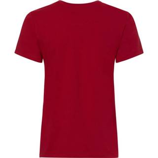 Shirt XS vrouwen magenta Tommy Hilfiger Logo T-shirt Regular Script C-NK Tee SS WW0WW30992 8720114397910