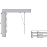 👉 Douche wand zilver aluminium helder NANO Antikalk coating muurprofiel hooked Douchewand Sealskin Omkeerbaar 75x200 cm 8720198000911