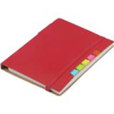 👉 Schoolschrift rood Pakket van 4x stuks schoolschriften/notitieboeken A5 gelinieerd