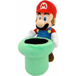 👉 Knuffel pluche antraciet Little Buddy Super Mario Bros: & Warp Pipe 23 cm