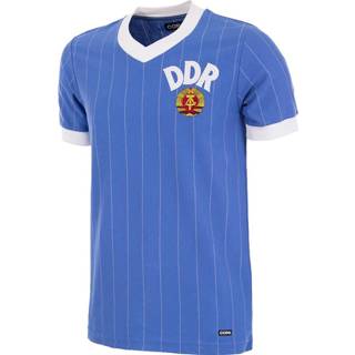 👉 Voetbalshirt XS blauw DDR Retro 1985 - 8718912101266