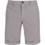 👉 Bermuda male grijs Bermudas