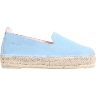 👉 Vrouwen blauw Hamptons Platform Espadrillas