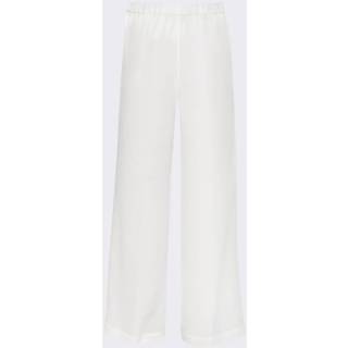 👉 Vrouwen wit Pantalone in pura seta