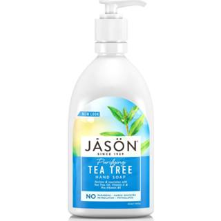 👉 Handzeep vrouwen JASON Purifying Tea Tree Hand Soap 473ml