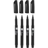 👉 Unisex nederlands HEMA 4-pak Markers 8713475004771
