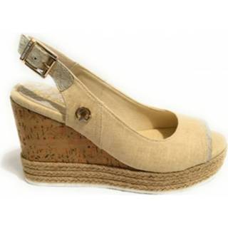 👉 Vrouwen beige Scarpe Zeppa TC 100 PL 35 Ds18Up04