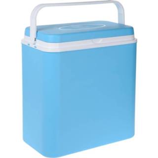 👉 Koelbox blauw lichtblauw 24 liter 39 x 25 38 cm