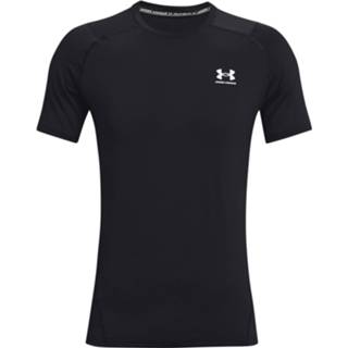 👉 Shirt zwart XXL mannen Under Armour Heatgear Fitted T-shirt Heren