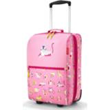 👉 Trolley roze polyester XS kinderen Reisenthel Kids ABC Friends Pink 4012013709791
