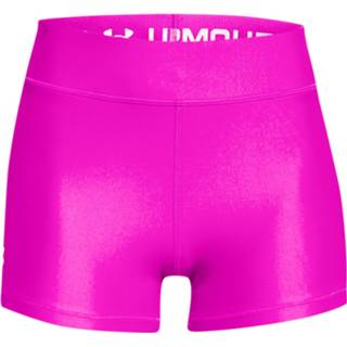 👉 Roze XS vrouwen Under Armour Heatgear Mid Rise Shorts Dames