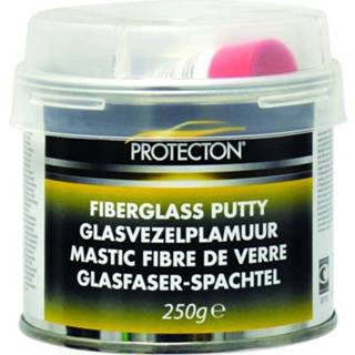 👉 Glasvezelplamuur geel zwart Protecton Fiberplast 250 Gram Geel/zwart 8711293463770