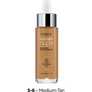 👉 Serum medium L'Oréal Paris True Match Nude Plumping Tinted (Various Shades) - 5-6 Tan 3600523989935