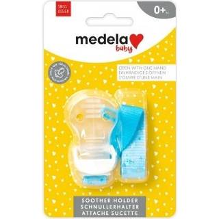 👉 Fopspeenhouder blauw baby baby's Medela - Soft Blue 7610472870730