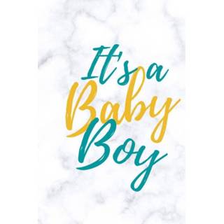👉 Babyshower baby's jongens gastenboek It's a baby boy 9789464356267