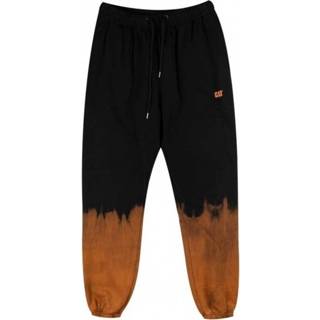 👉 L male zwart Pantalón Flamed