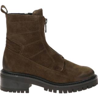👉 Damesschoenen vrouwen print leer PS Poelman Bikerboot 7438214677665