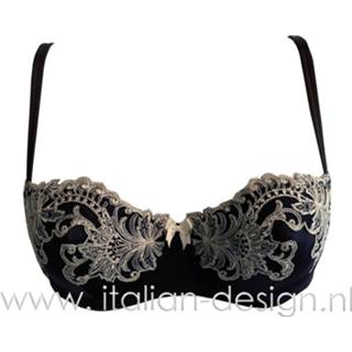 👉 BH titanium ivoor vrouwen blauw AMBRA Lingerie Bh's Balconette 0432 8099000153474 8099000142089 8099000142423 8099000142300