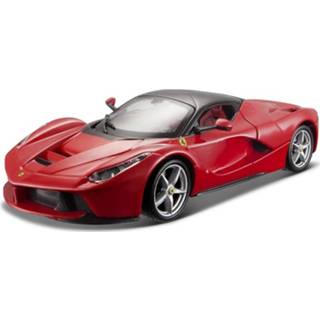 👉 Modelauto Ferrari Laferrari rood 1:24 - speelgoed auto schaalmodel