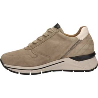 👉 Lage sneakers suede vrouwen beige Gabor 8720251262362 872025126238