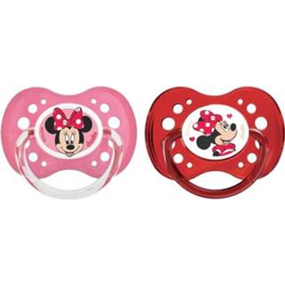 👉 Speen baby's Minnie Dodie Anatomische Fopspeen Duo A66 - Vanaf 18 Maanden Disney Baby 3700763503011